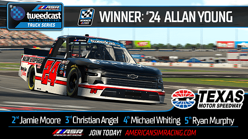 Young Stormed Through Texas To Pickup Second Truck Series Win of 2023!